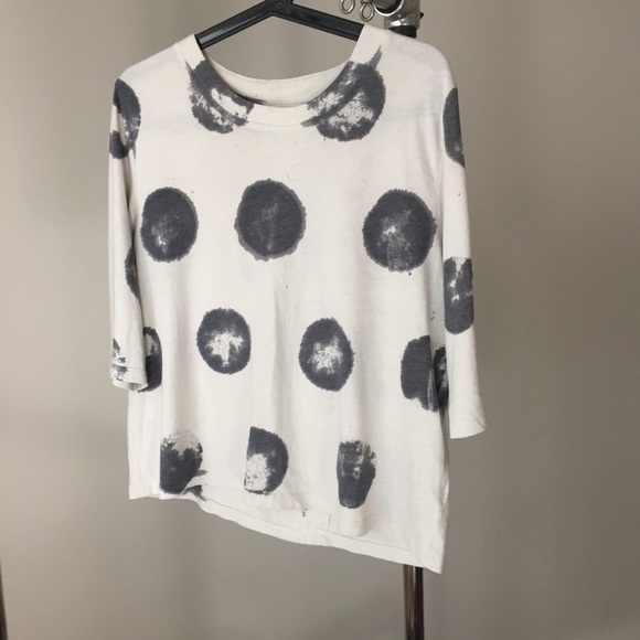 Raquel Allegra Tops - **SOLD** Raquel Allegra split back semi crop top 0